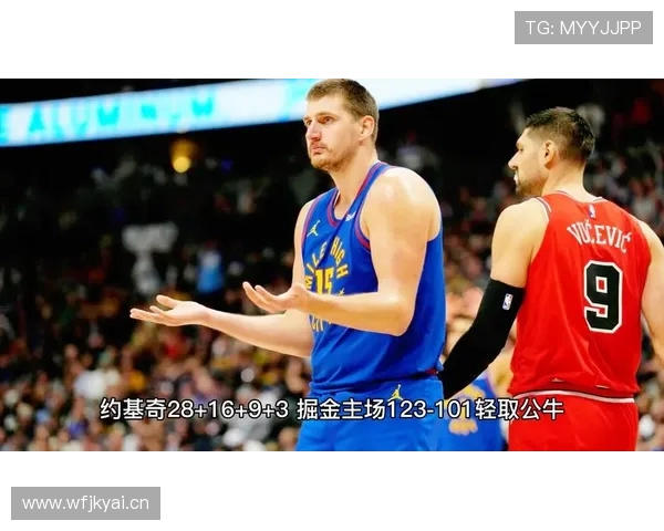 武切维奇挡拆拉开空间，对比约基奇更偏高位终结